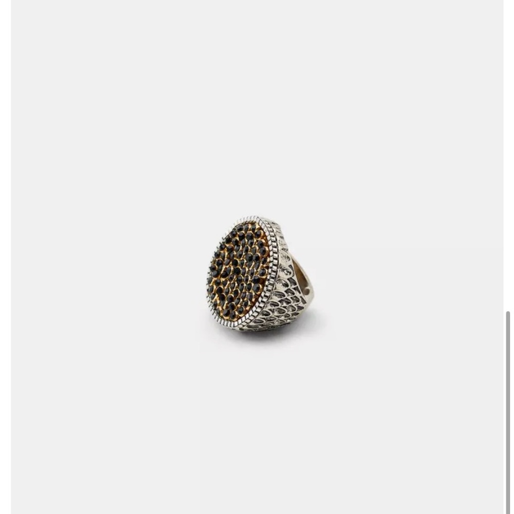 MAXI CIRCULAR SHIMMER RING - Picture 3 of 3